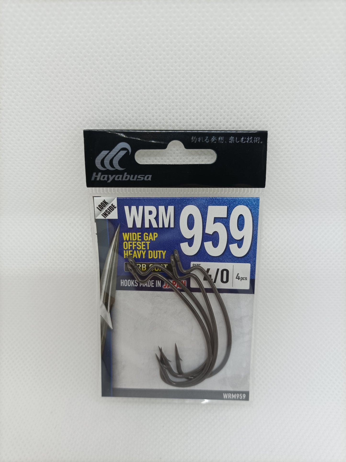 Anzuelo Hayabusa WRM959 Wide Cap Head