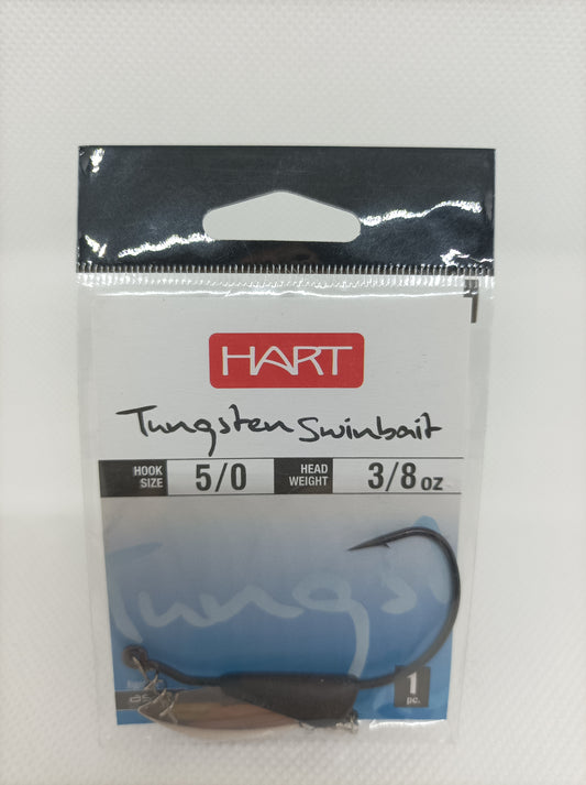 Anzuelo de Tungsteno HART SWIMBAIT con pala