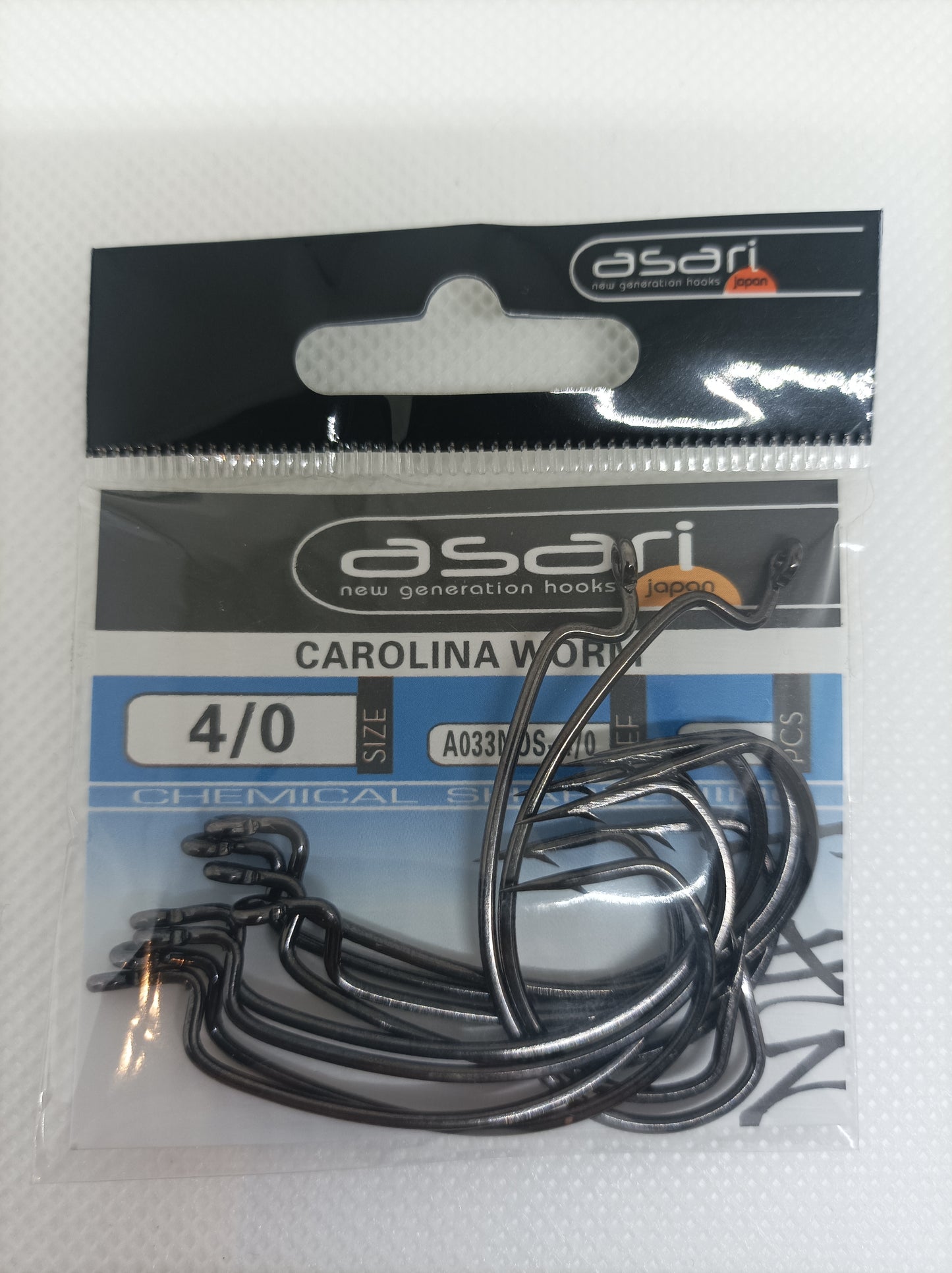 Anzuelos ASARI CAROLINA WORM