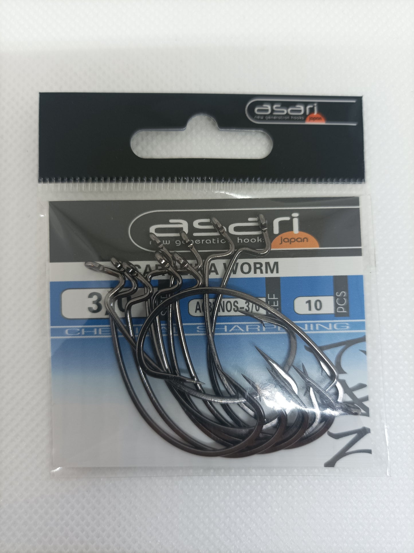 Anzuelos ASARI CAROLINA WORM