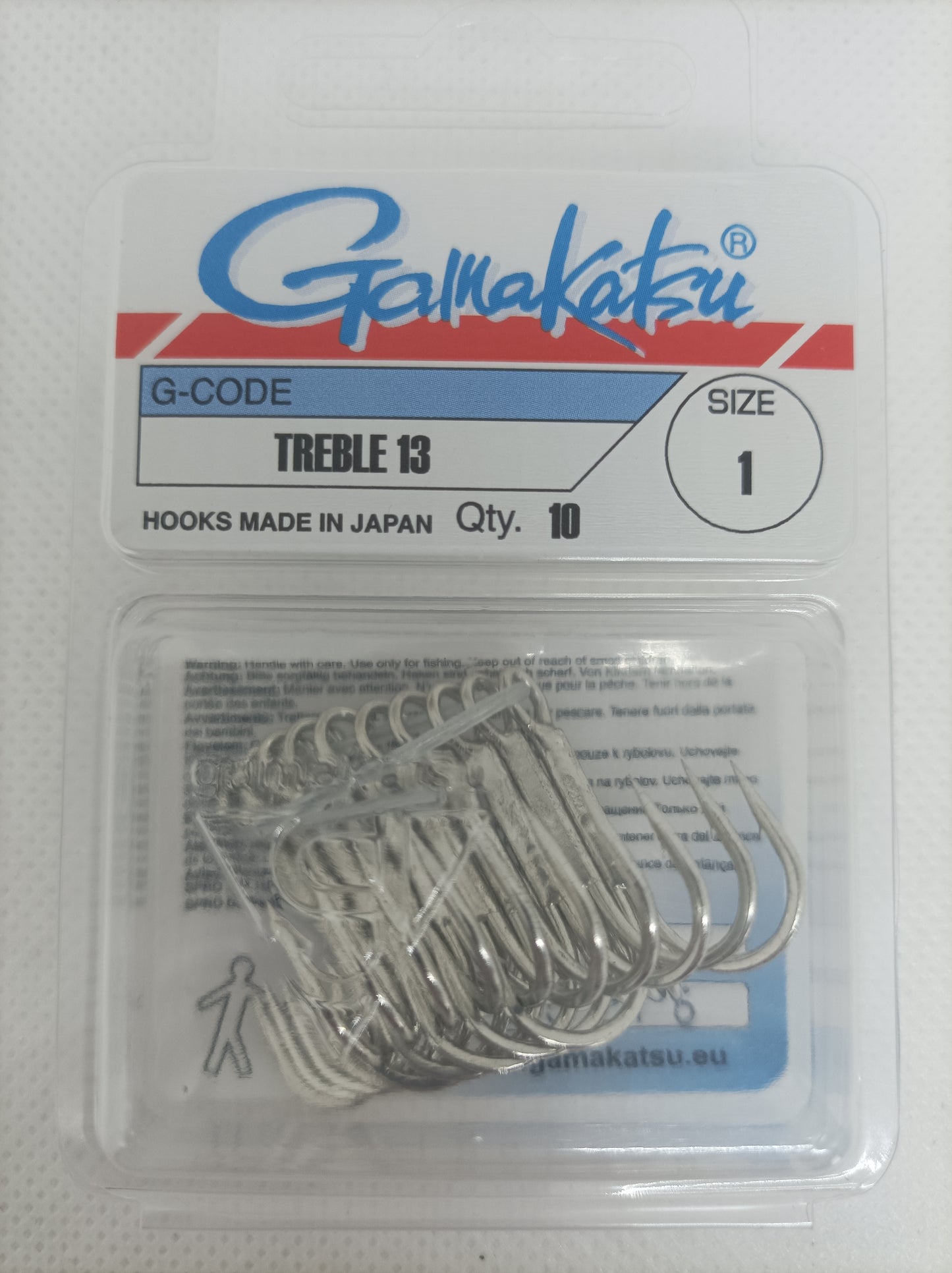 GAMAKATSU TREBLE HOOKS