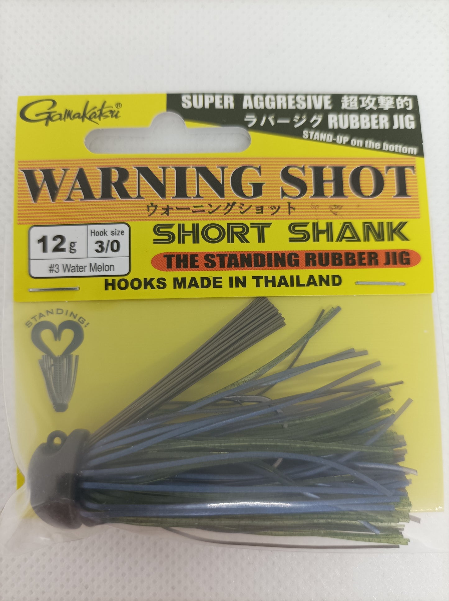 GAMAKATSU JIG WARNING SHOT 12gr 3/0