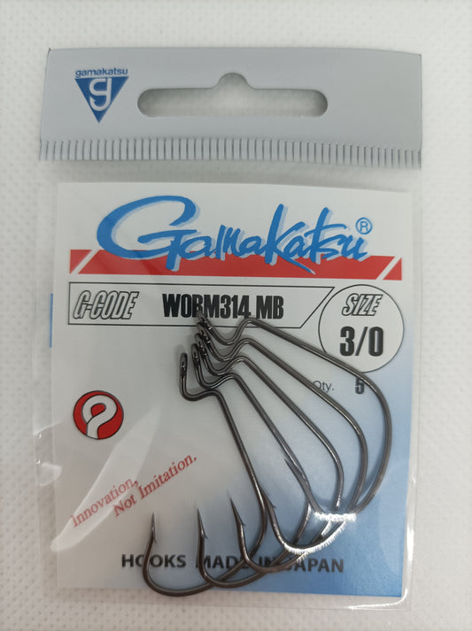 GAMAKATSU WORM 314 HOOKS