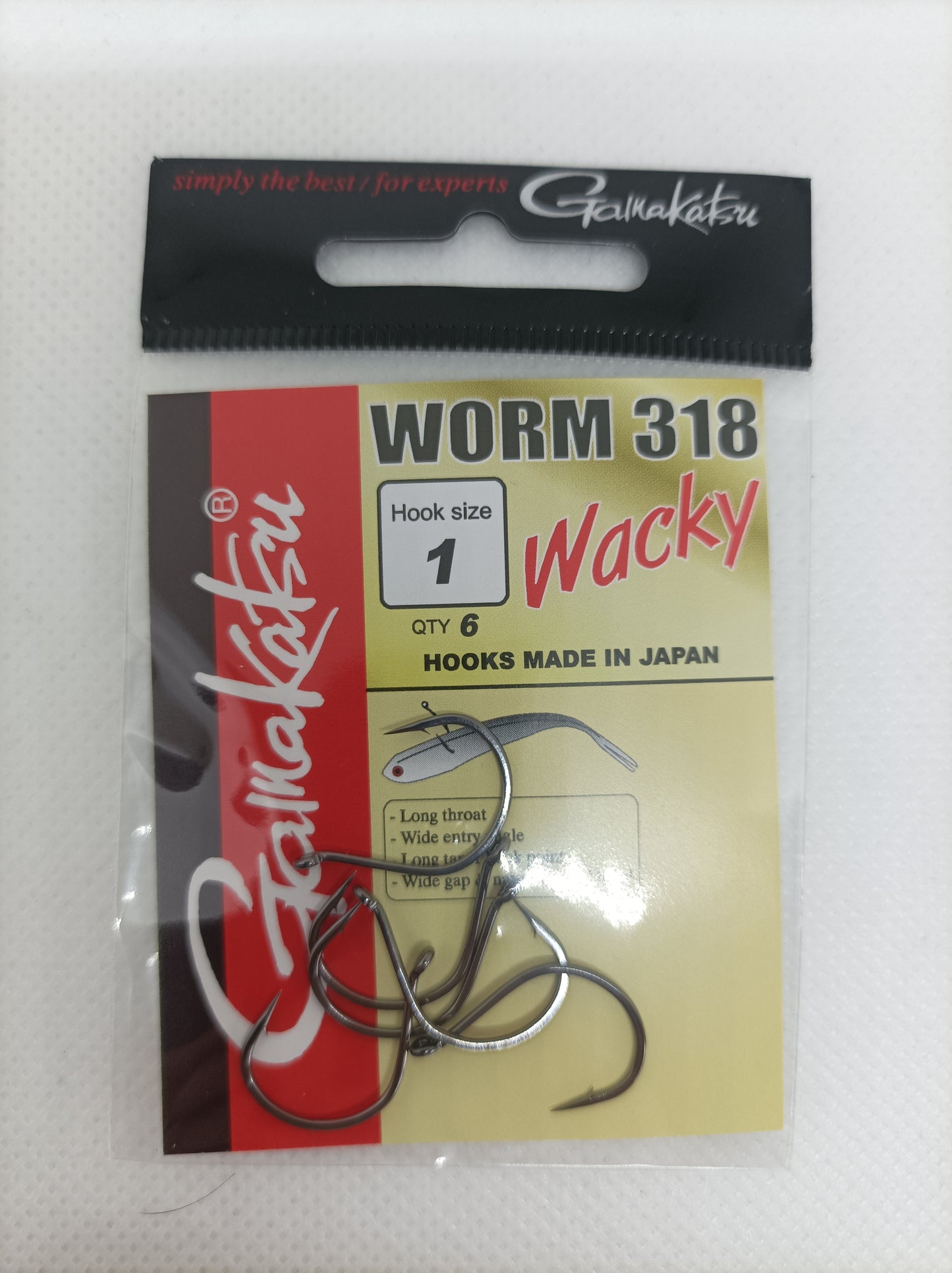 GAMAKATSU WORM 318 WACKY