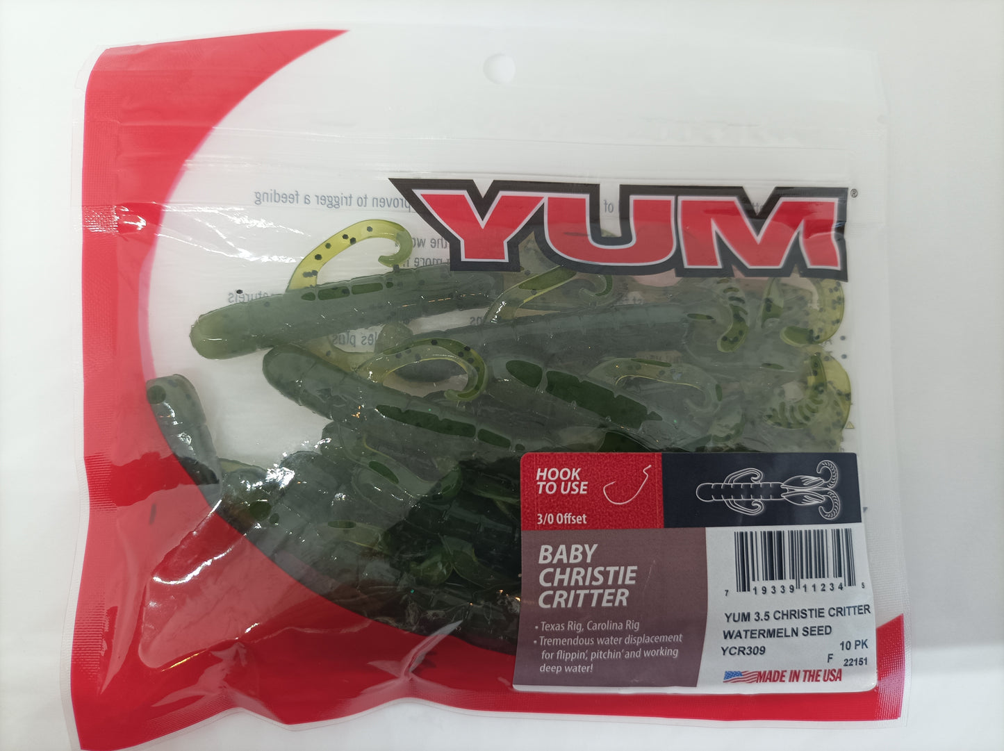 YUM BABY CHRISTIE CRITTER 3.5"