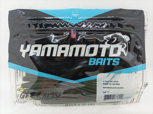 GARY YAMAMOTO KUT TAIL WORM 5"