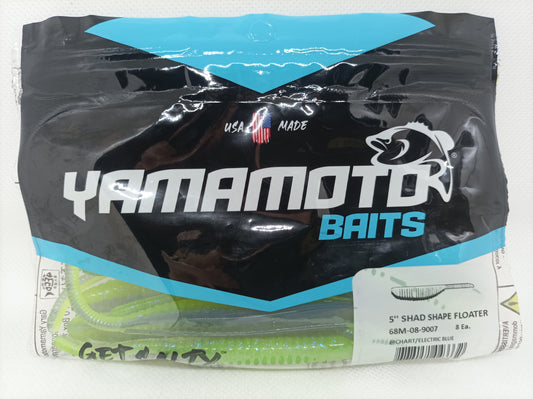 GARY YAMAMOTO SHAD SHAPE FLOATER 5"