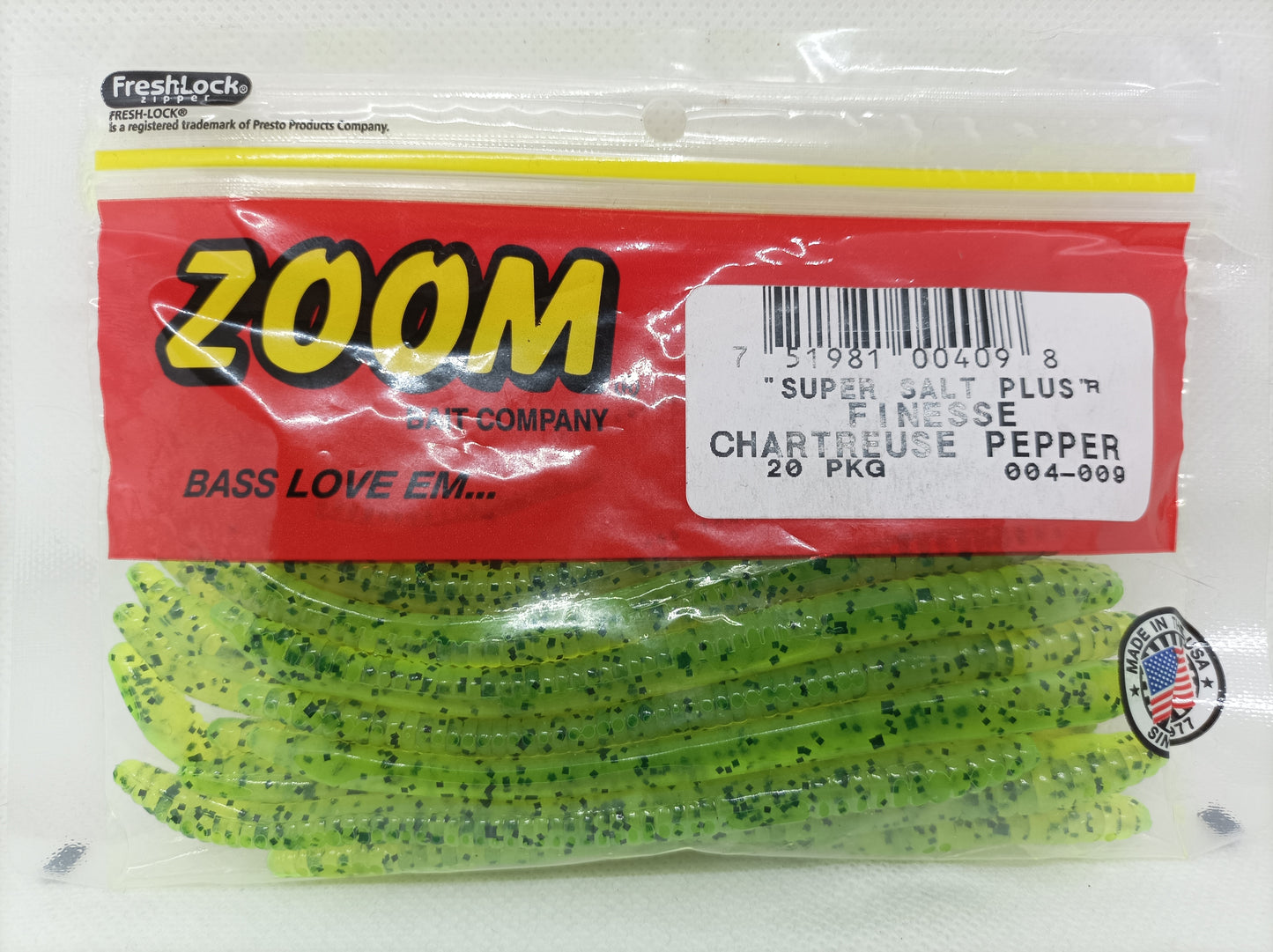 ZOOM FINESSE WORM 4,5"