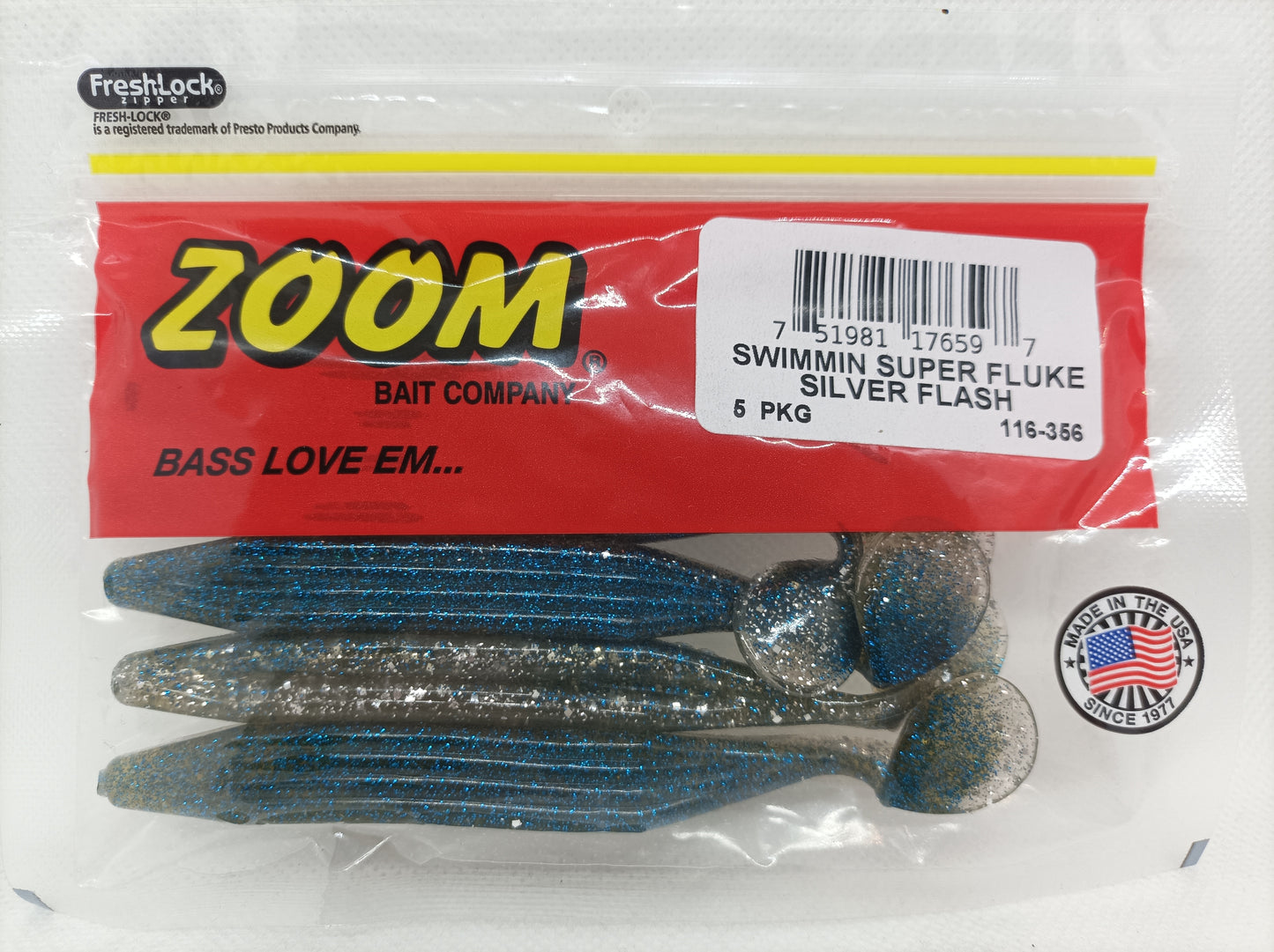 ZOOM SWIMMIN SUPER FLUKE 4,5"