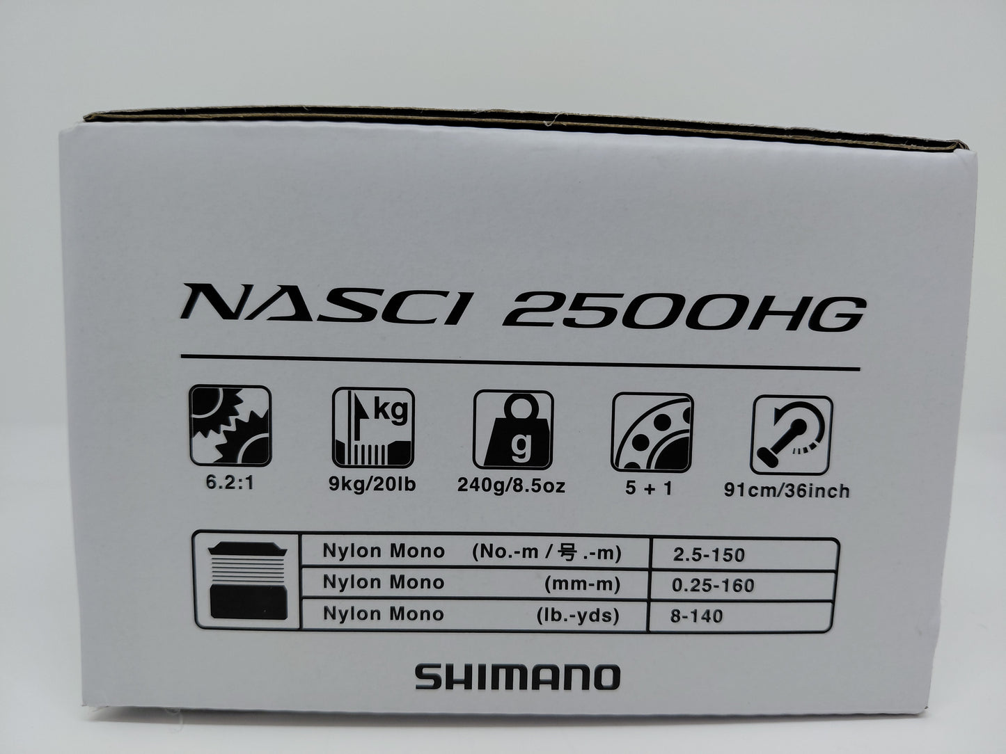 SHIMANO NASCI 2500 FC HG