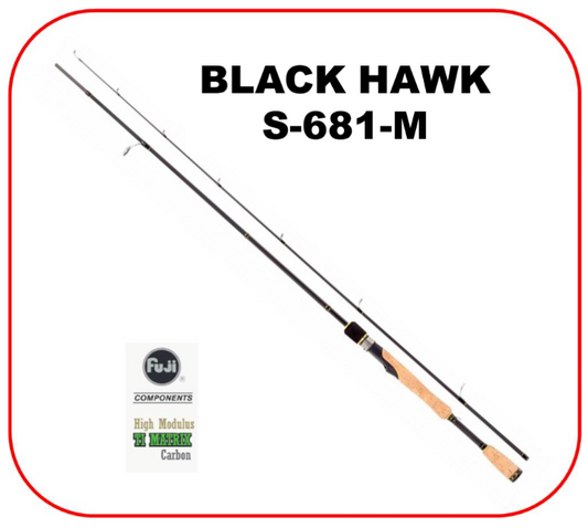 CAÑA JINZA BLACK HAWK S681M