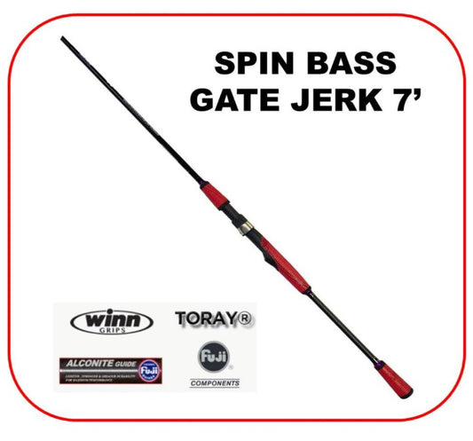 CAÑA JINZA SPINNING BASS GATE JERK 7'M