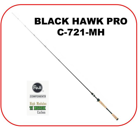 CAÑA JINZA BLACK HAWK PRO C-721-MH