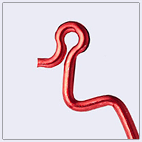 DM-62 MAGIC BEAK - STOPPER OFFSET HOOK RED | #4/0