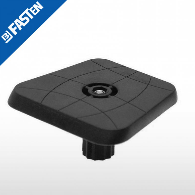 Base Borika Fasten SL223B Negro para Soporte de Sonda 100x100 mm