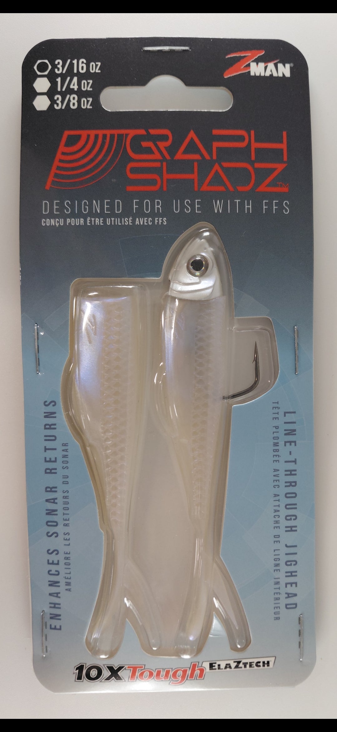ZMAN GRAPH SHAD 3,8" 3/16 OZ