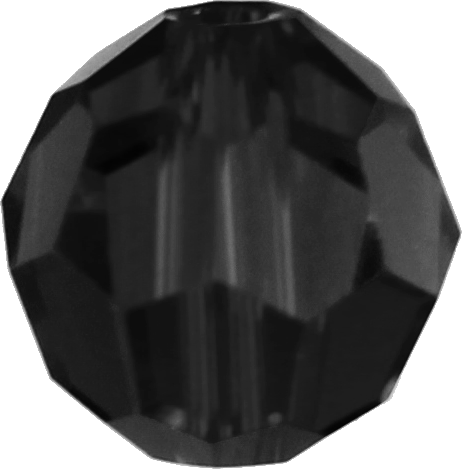 GLASS BEADS HEXA (6 mm) (25pcs)