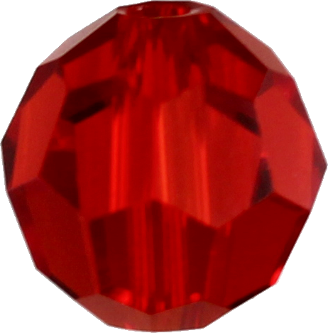 GLASS BEADS HEXA (6 mm) (25pcs)