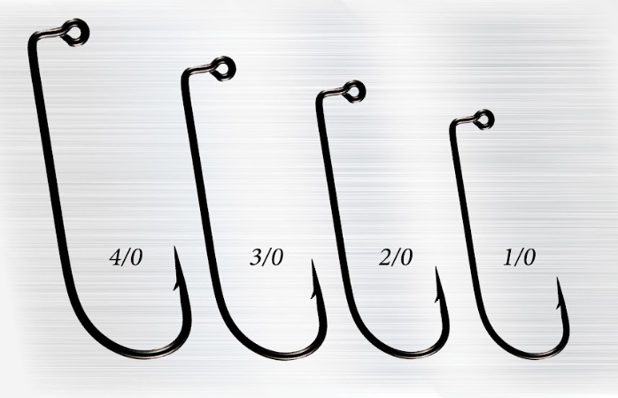 JIG HOOK 90º(10pcs) BLACK NICKEL