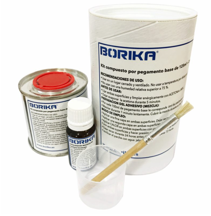 Kit Pegamento de PVC para Soportes Borika