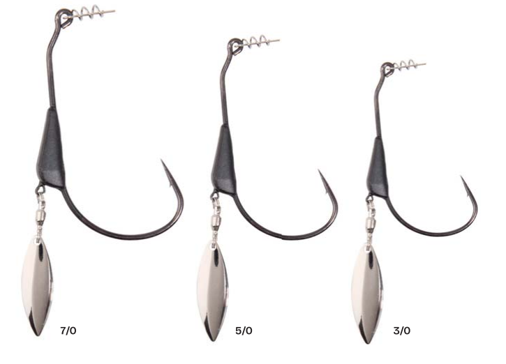 Anzuelo de Tungsteno HART SWIMBAIT con pala