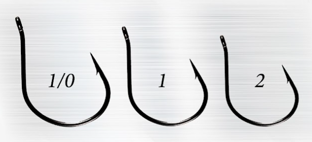 WACKY HOOK (15pcs) BLACK NICKEL