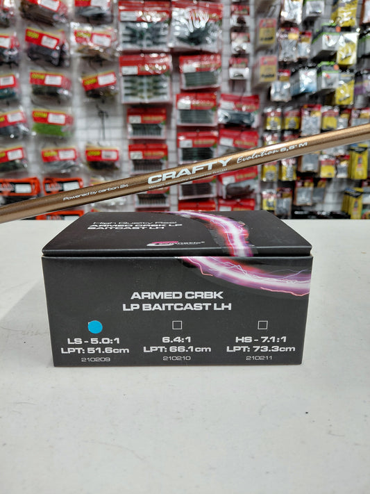 CINNETIC CRAFTY EVOLUTION 6,6"M + CINNETIC ARMED CRBK