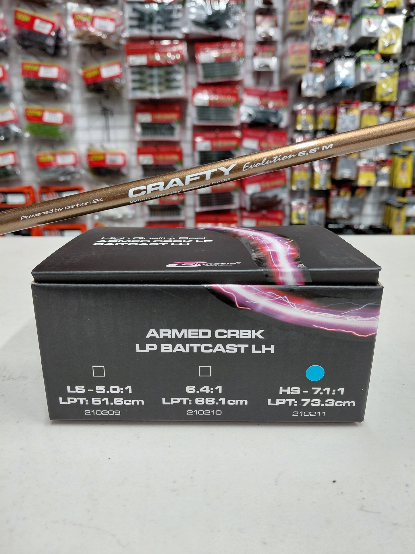 CINNETIC CRAFTY EVOLUTION 6,6"M + CINNETIC ARMED CRBK