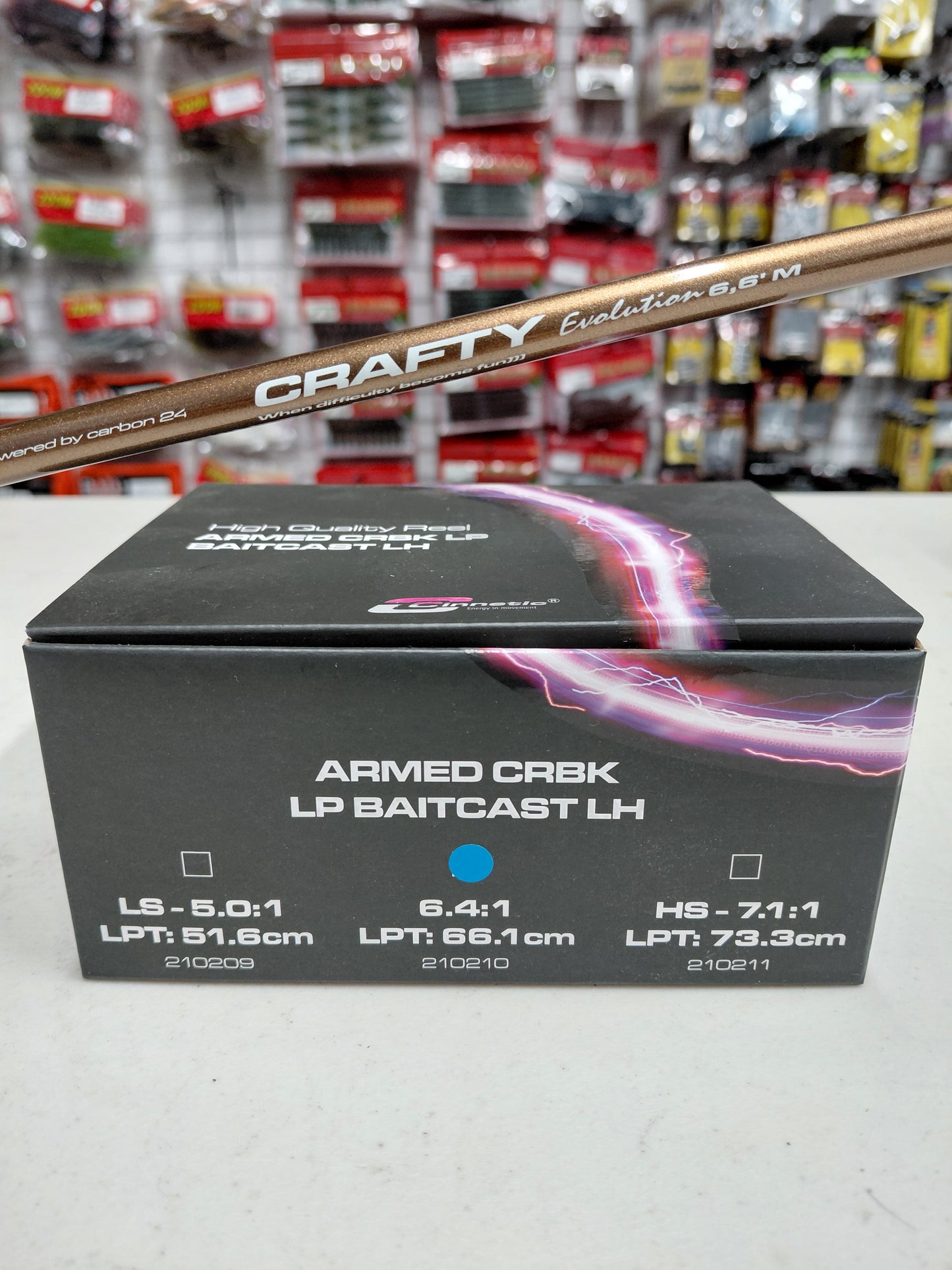 CINNETIC CRAFTY EVOLUTION 6,6"M + CINNETIC ARMED CRBK