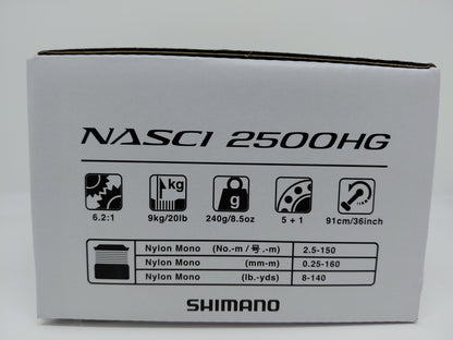 SHIMANO NASCI 2500 FC HG
