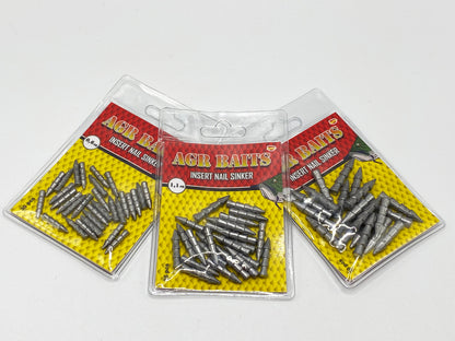 AGR BAITS INSERT NAIL SINKER