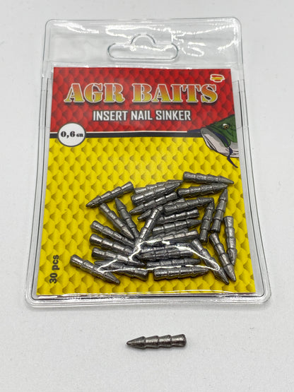 AGR BAITS INSERT NAIL SINKER