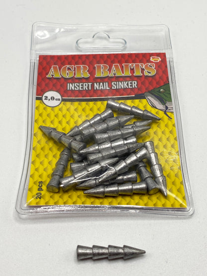 AGR BAITS INSERT NAIL SINKER