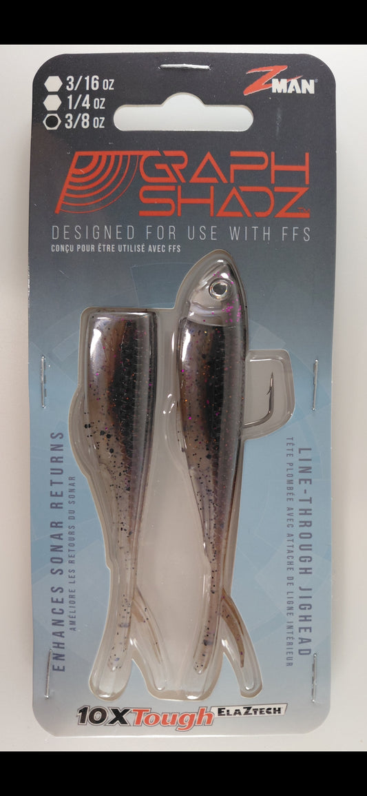 ZMAN GRAPH SHAD 3,8" 3/8 OZ