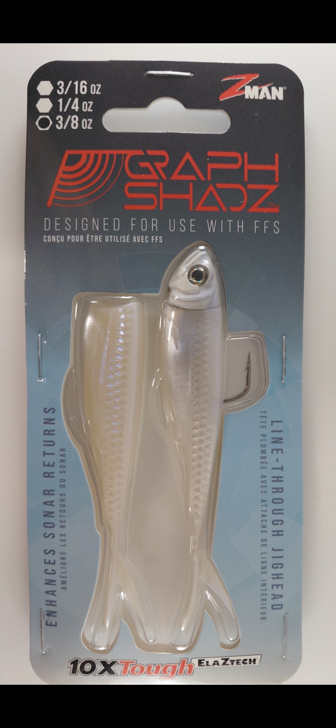 ZMAN GRAPH SHAD 3,8" 3/8 OZ
