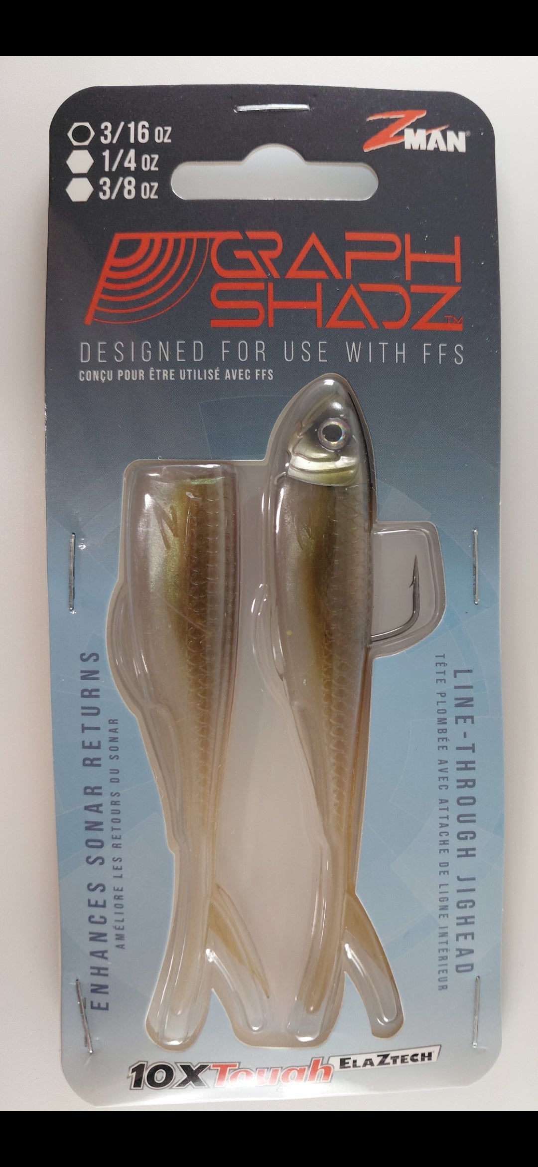 ZMAN GRAPH SHAD 3,8" 3/16 OZ