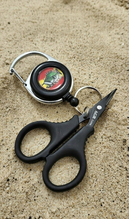 AGR BAITS TIJERAS FISHGRIP - CABLE RETRACTIL